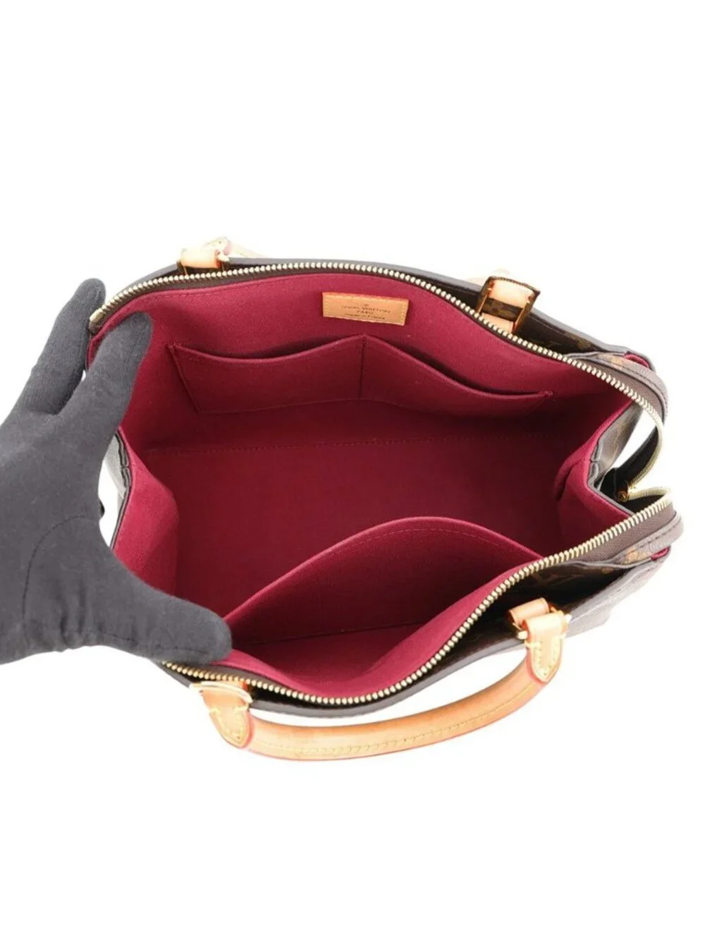 Louis Vuitton Monogram Petit Palais PM 2-Way Handbag
